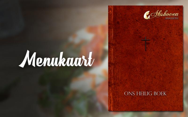 Bekijk onze menukaart